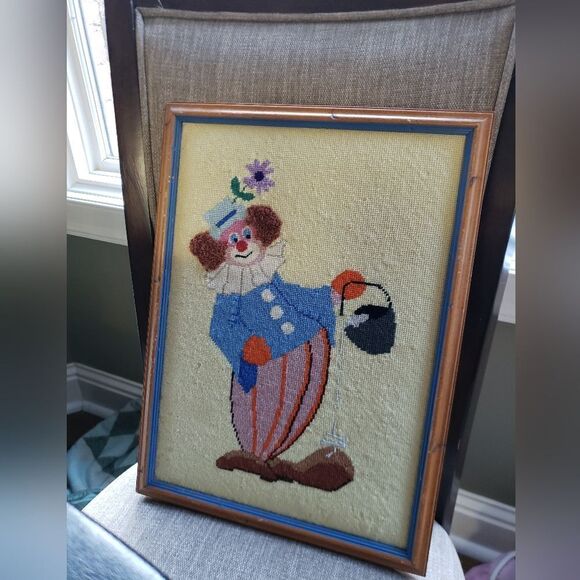 Framed Clown - Picture 2 of 6